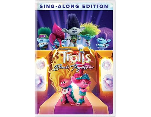 Trolls Band Together: The Ultimate DVD Movie Experience for Family Fun