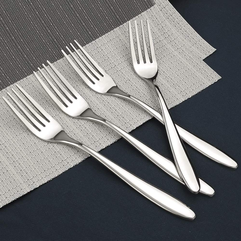 Ramddy Dinner Fork 12 Pieces, 18/10 Stainless Steel Table Forks, A — Amazon image 3