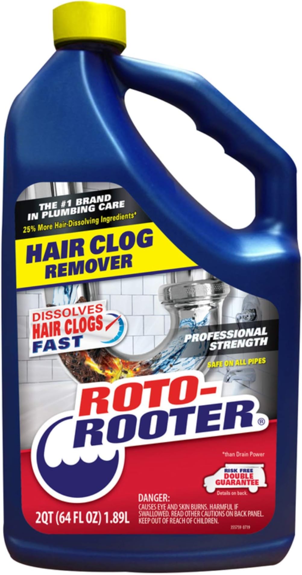 Roto RooterHAIR CLOG REMVR LQD 64OZ