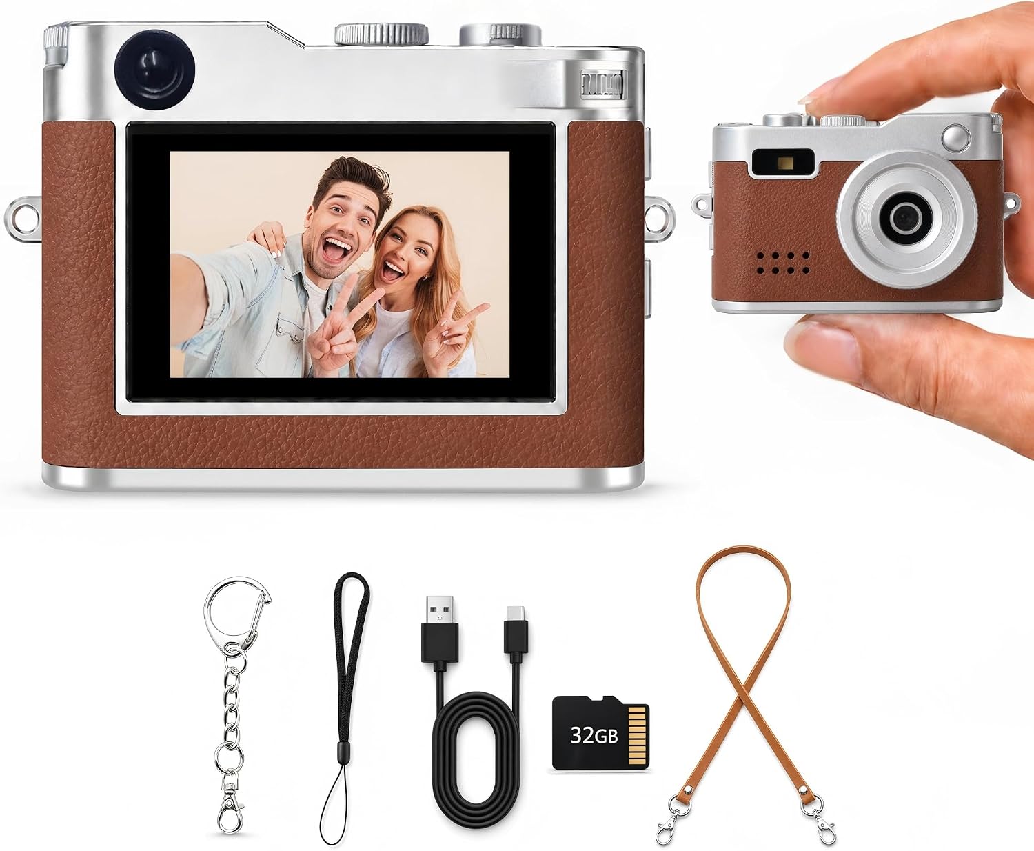 Mini Keychain Camera, Unique Gifts