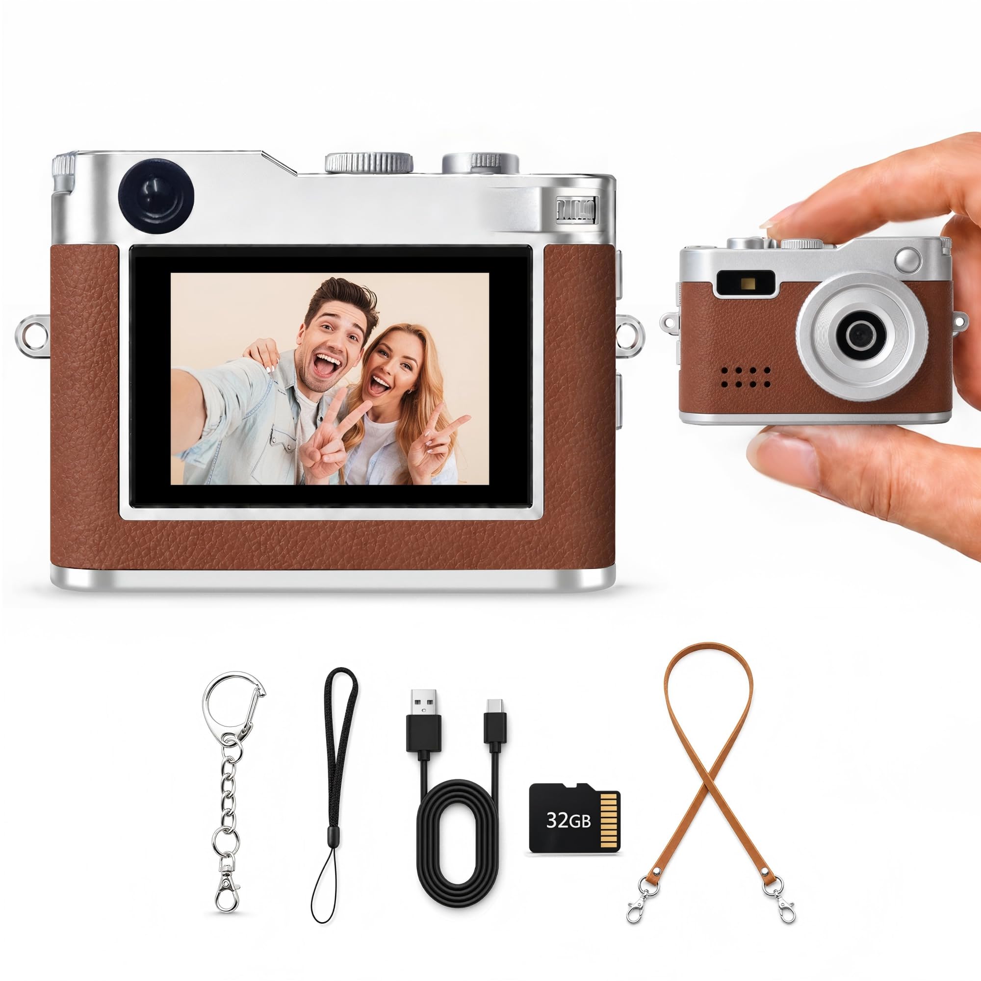 Mini Keychain Camera, Unique Gifts