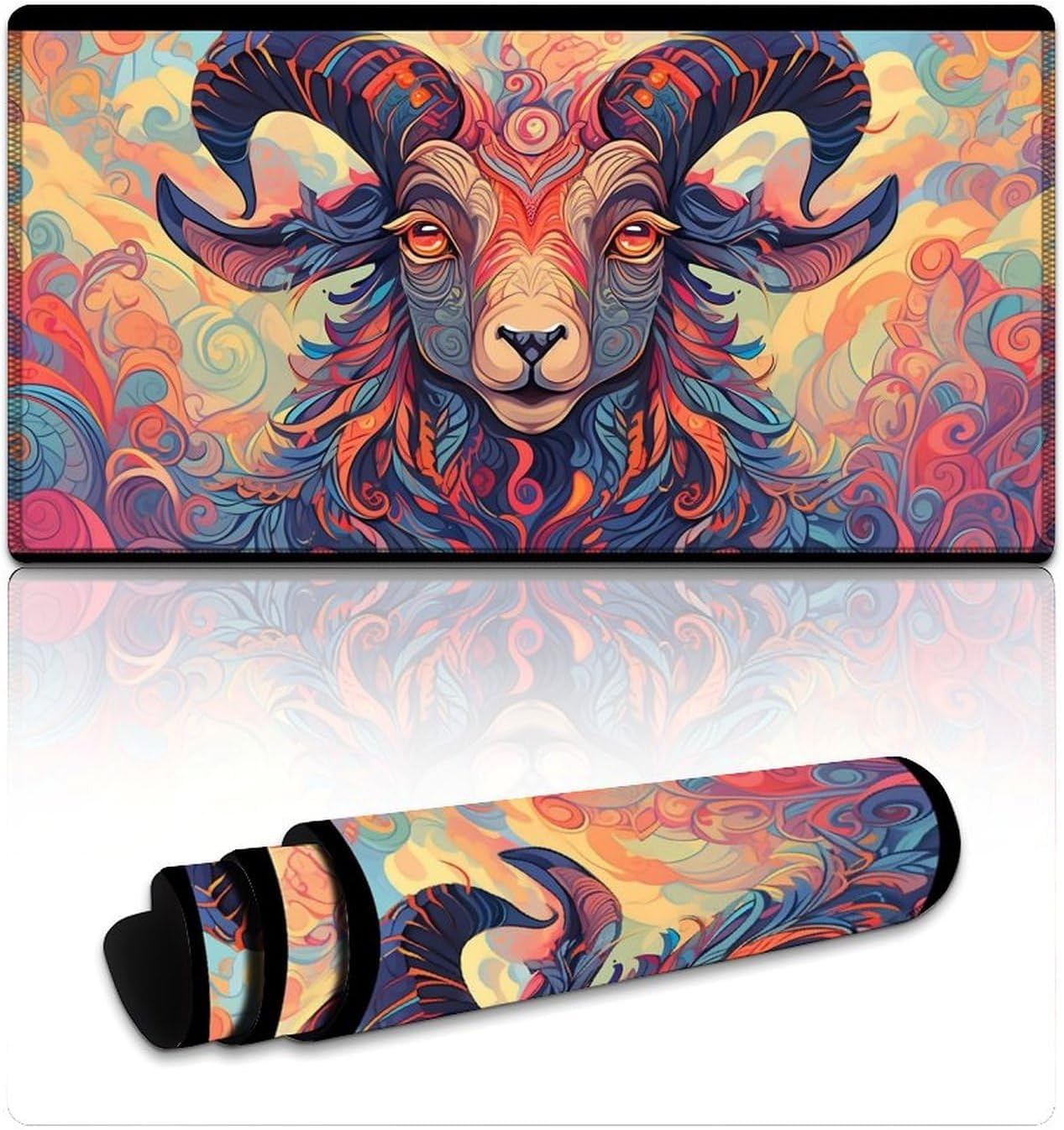 Tapis De Souris Magalie Chouette Grain | Accessoire Bureau