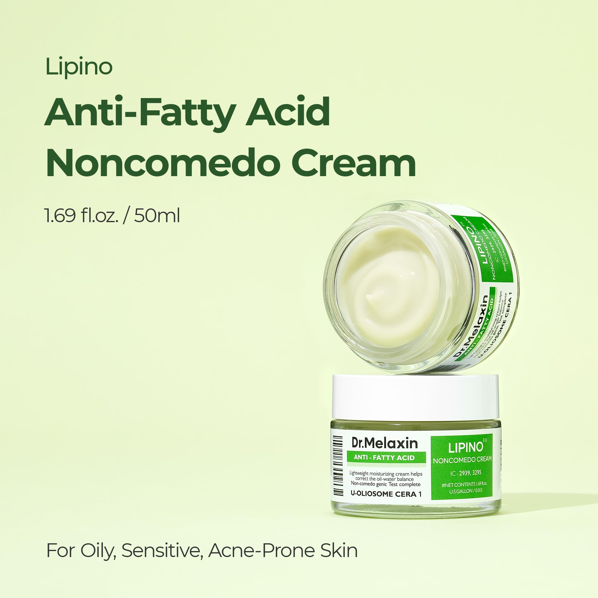 Amazon.com: Dr.Melaxin Lipino Anti-Fatty Acid Noncomedo Cream 