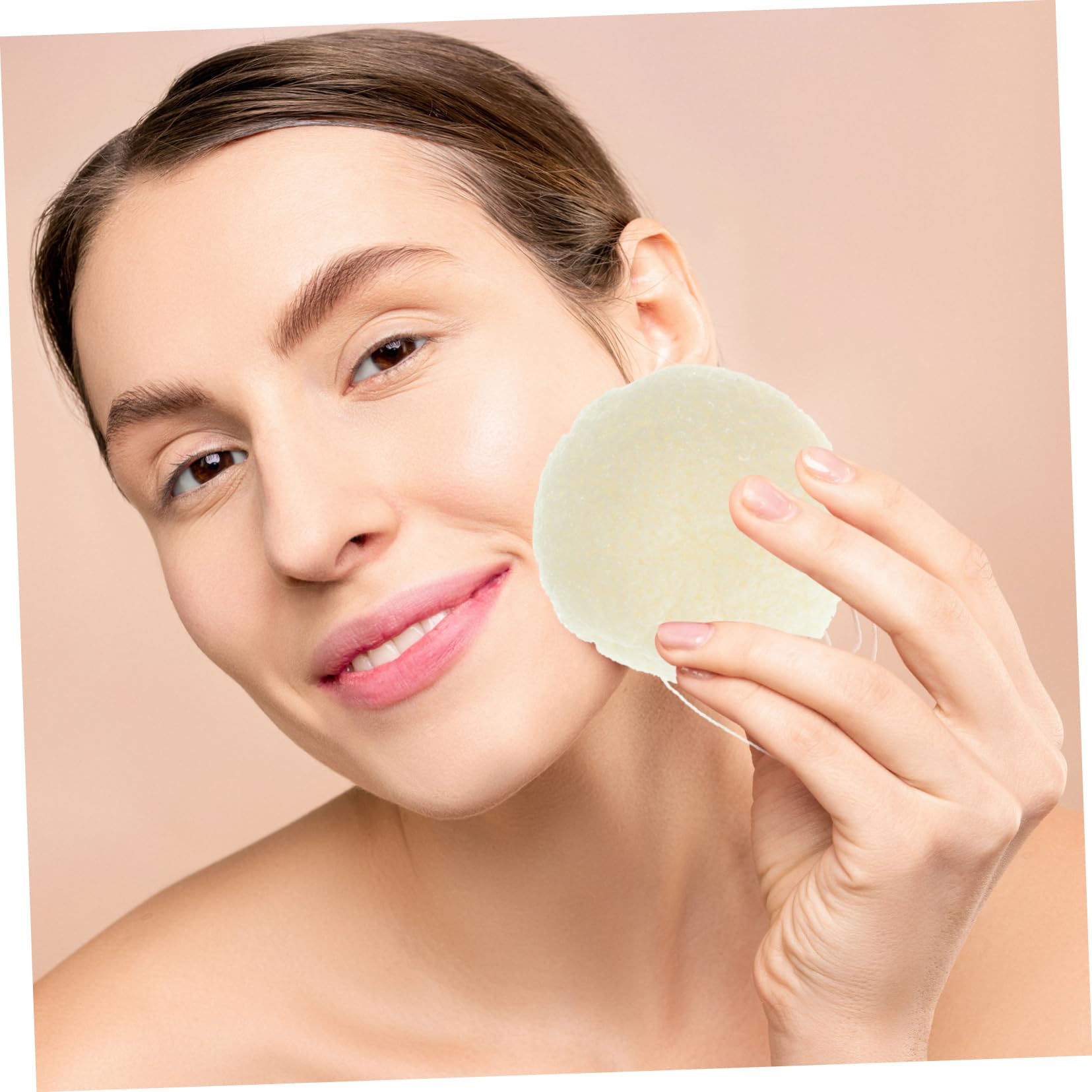 5 series Esponja Limpiadora Reutilizable Esponja Natural Almohadillas Suaves Para Maquillaje Y Baño 2 piezas x 5 Color Aleatorio