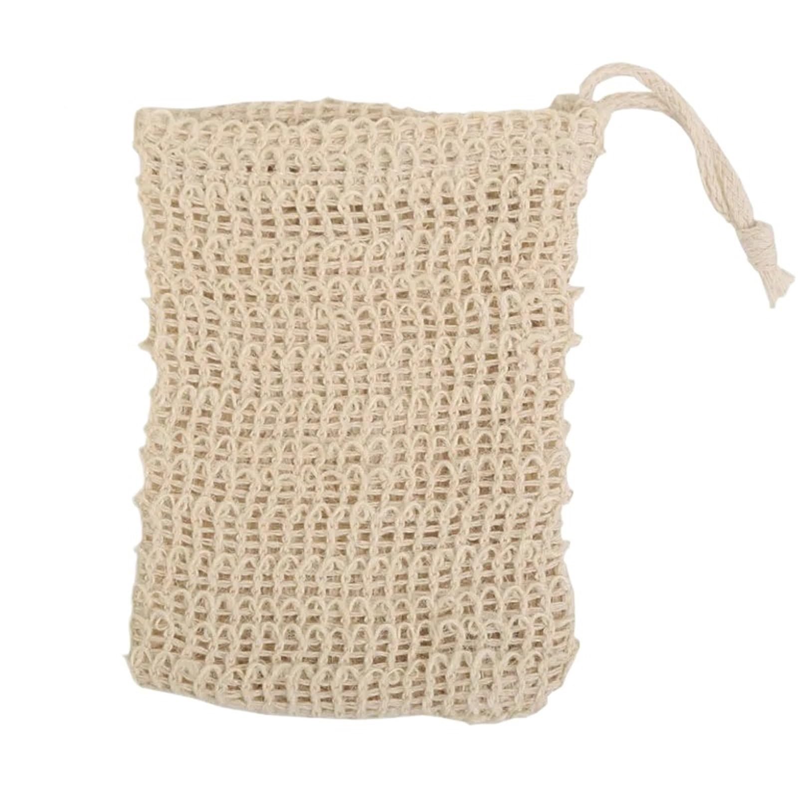 Zhsoao Color 3 50Pcs Cotton Sisal Soap Saver Bag For Bath & Shower