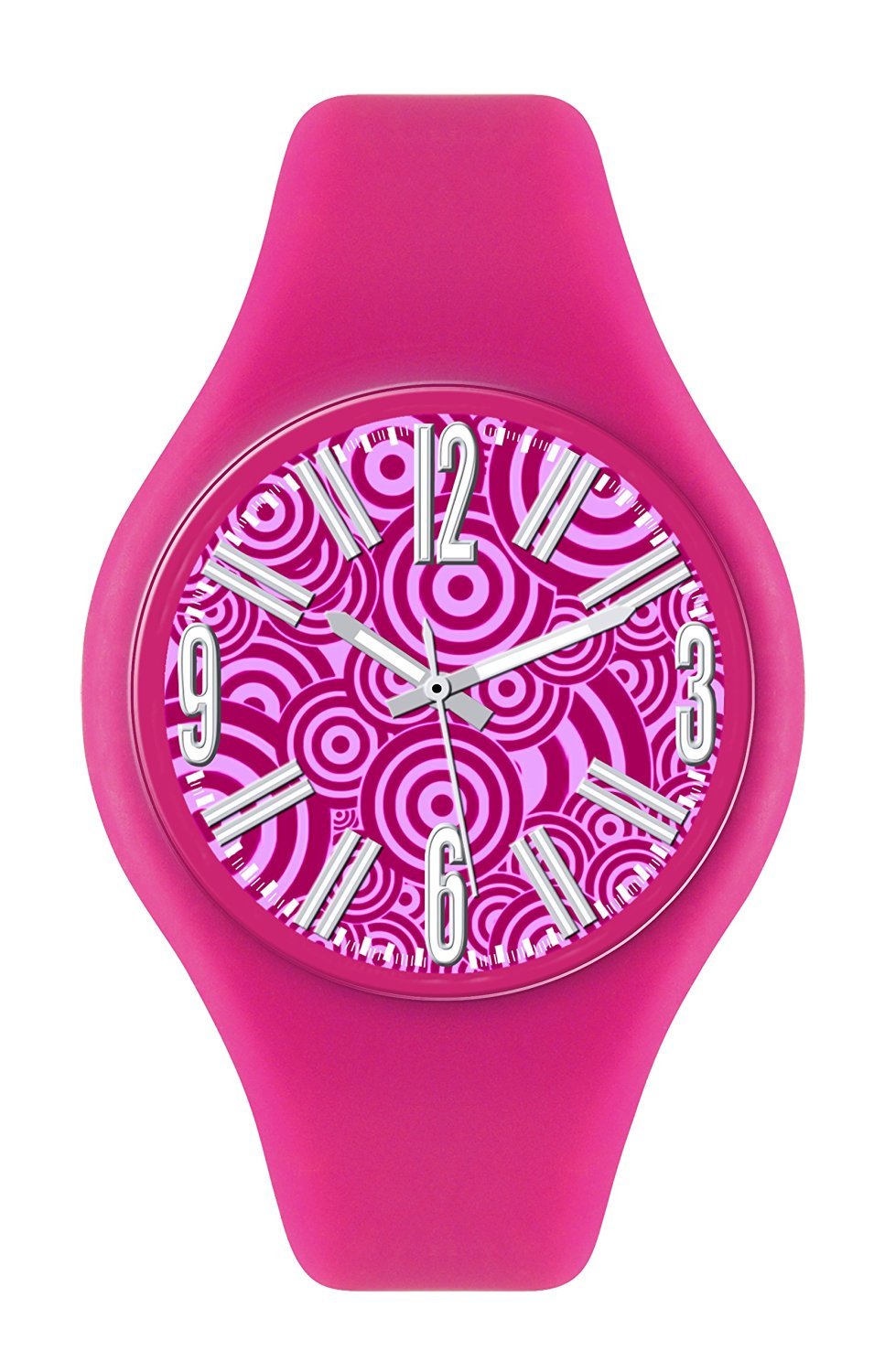 Time Design Pink Watch With Pink Dial