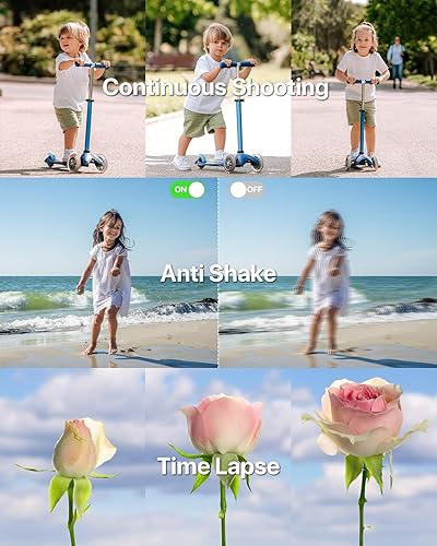 Miniatura 3 de Cámara digital, cámara para niños con tarjeta de 32 GB, FHD 1080P 44MP cámara de vlogging, cámara digital de zoom de 16X y disparo, cámaras