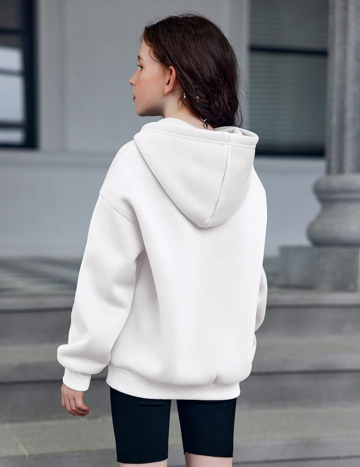 Arshiner Girls Oversized Hoodies Fleece Pullover Sweatshirts Kids Fashion Casual Outfits Fall Winter Clothes - Image 3