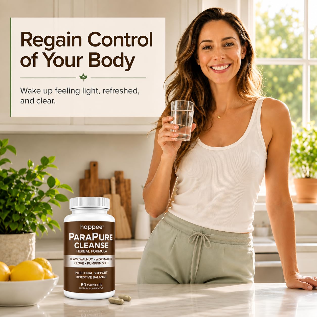 Happee Parasite Cleanse for Humans, Intestinal Guard, Herbal Supplement — Amazon image 4