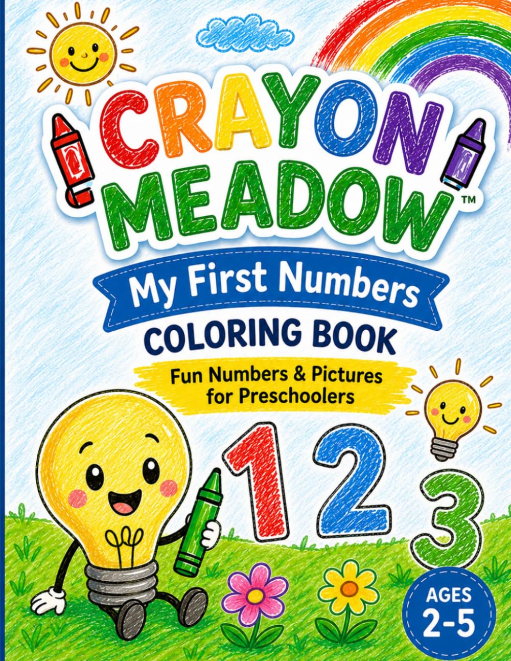 My First Numbers Coloring Book: Count & Color Numbers 1–20