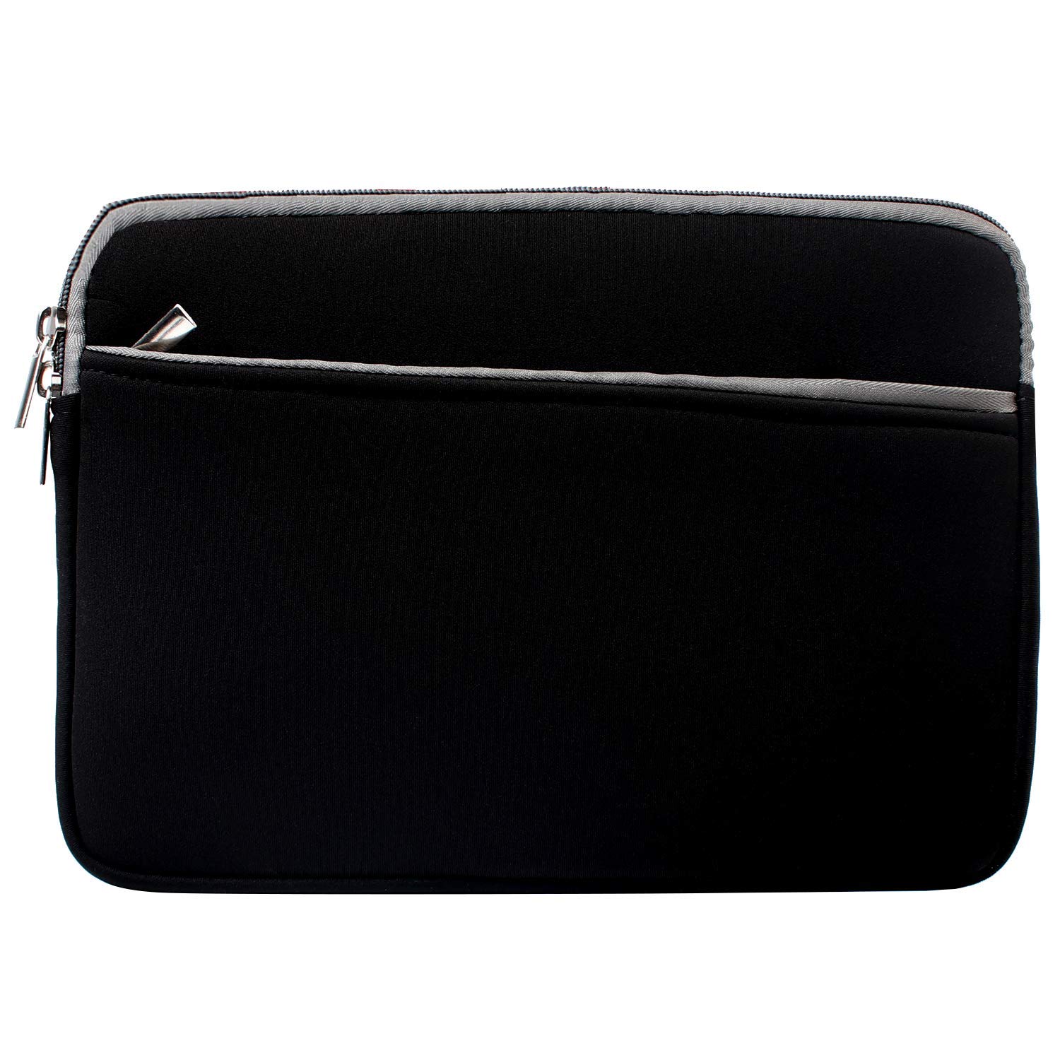 Jlyifan Zippered Neoprene Tablet Carrying Sleeve Case Pouch for Samsung Galaxy Tab S6 10.5 / Tab Active Pro 101. / iPad Air 10.5 / iPad 10.2 / Huawei MediaPad M5 Lite 10.1 inch