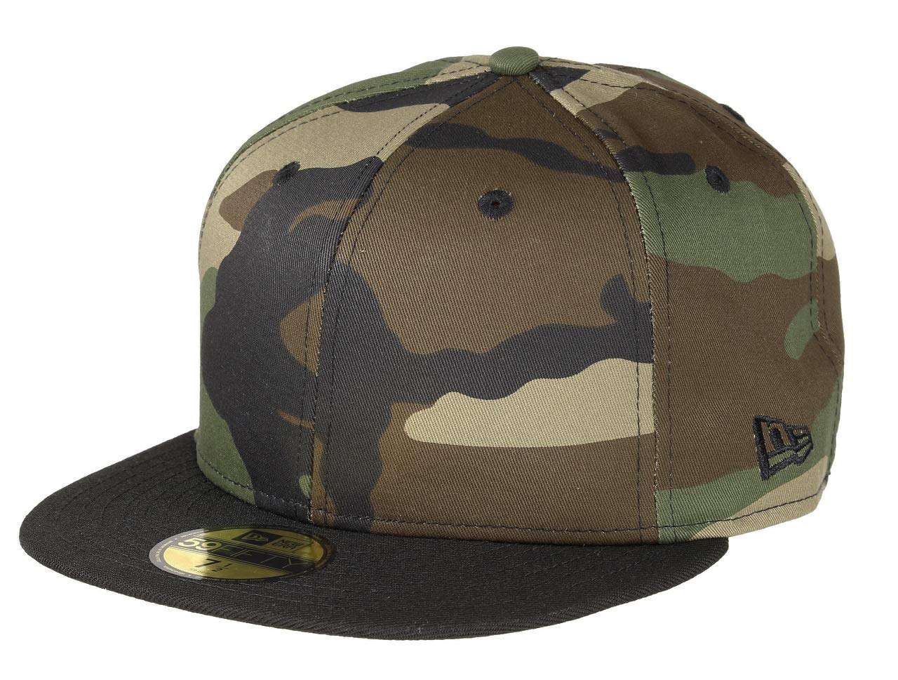 New Era 59fifty Basecap Blank Camo/Black - 7 5/8-61cm