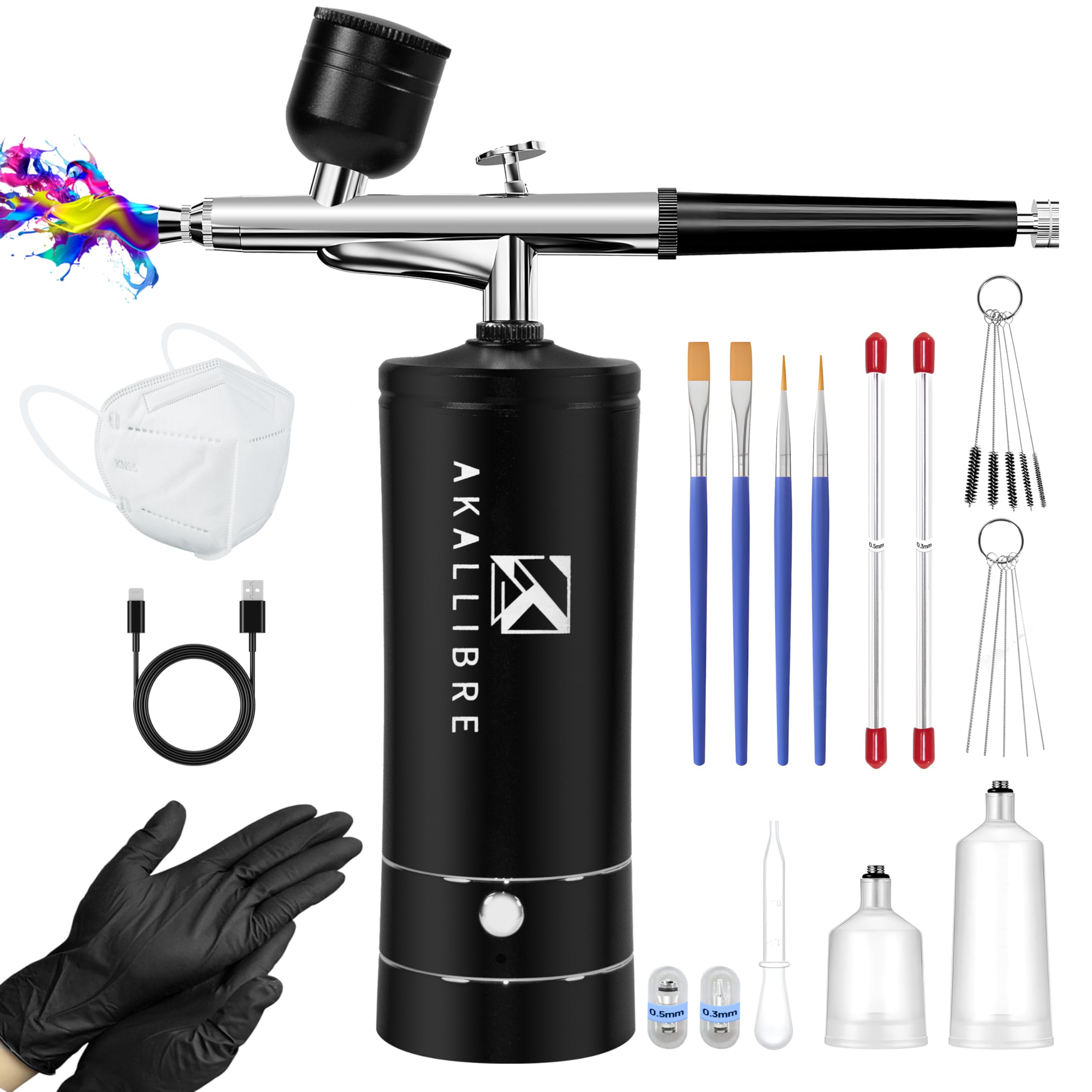 ACA airbrush set （ACA エアーブラシセット） 特別価格】【リーズナブルで本格的なAIR缶エアーブラシセット