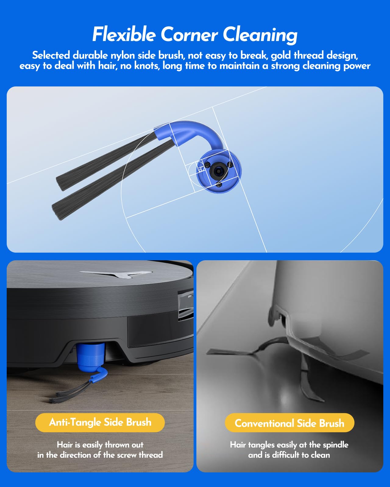 Ecovacs X11 Accessories - Robot Vacuum Parts -4