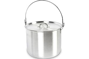 AceCamp Camping Pot for Gas Stoves - Your Stainless Steel Outdoor Companion