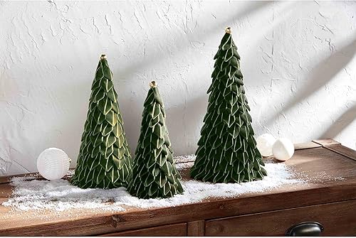 Miniatura 2 de Mud Pie Árboles de cinta de terciopelo, pequeños de 10 x 4 pulgadas de diámetro | Mediano 12 x 5 pulgadas de diámetro | Grande 14 x 5 3/4 pulgadas