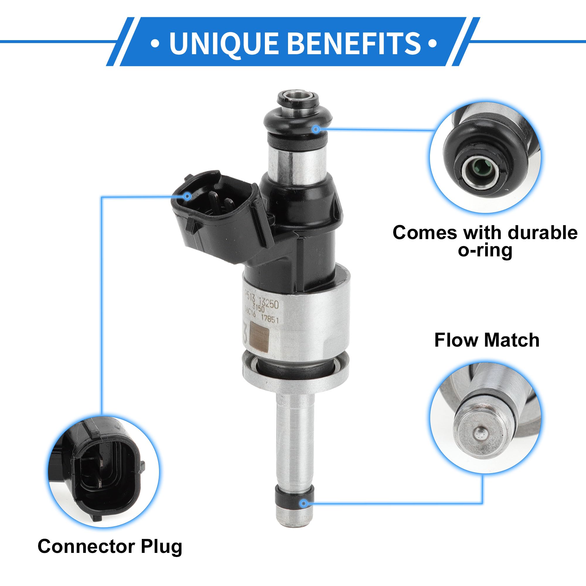 1 Pc Inyector De Combustible Para Mazda MX-5 Miata 2.0 18-24