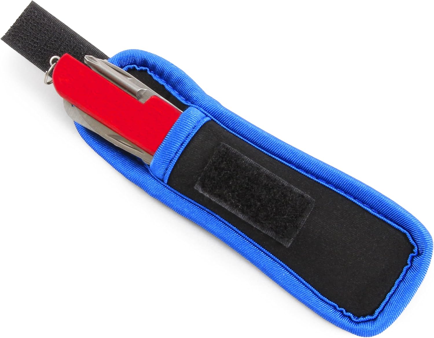 CASEMATIX Clip on Pocket Knife Pouch Compatible with Swiss Army Knives Under 4 inches Such asSwiss Army Knife Classic sd, Tinker, Huntsman, Camper 2, Nail Clip 580 and More