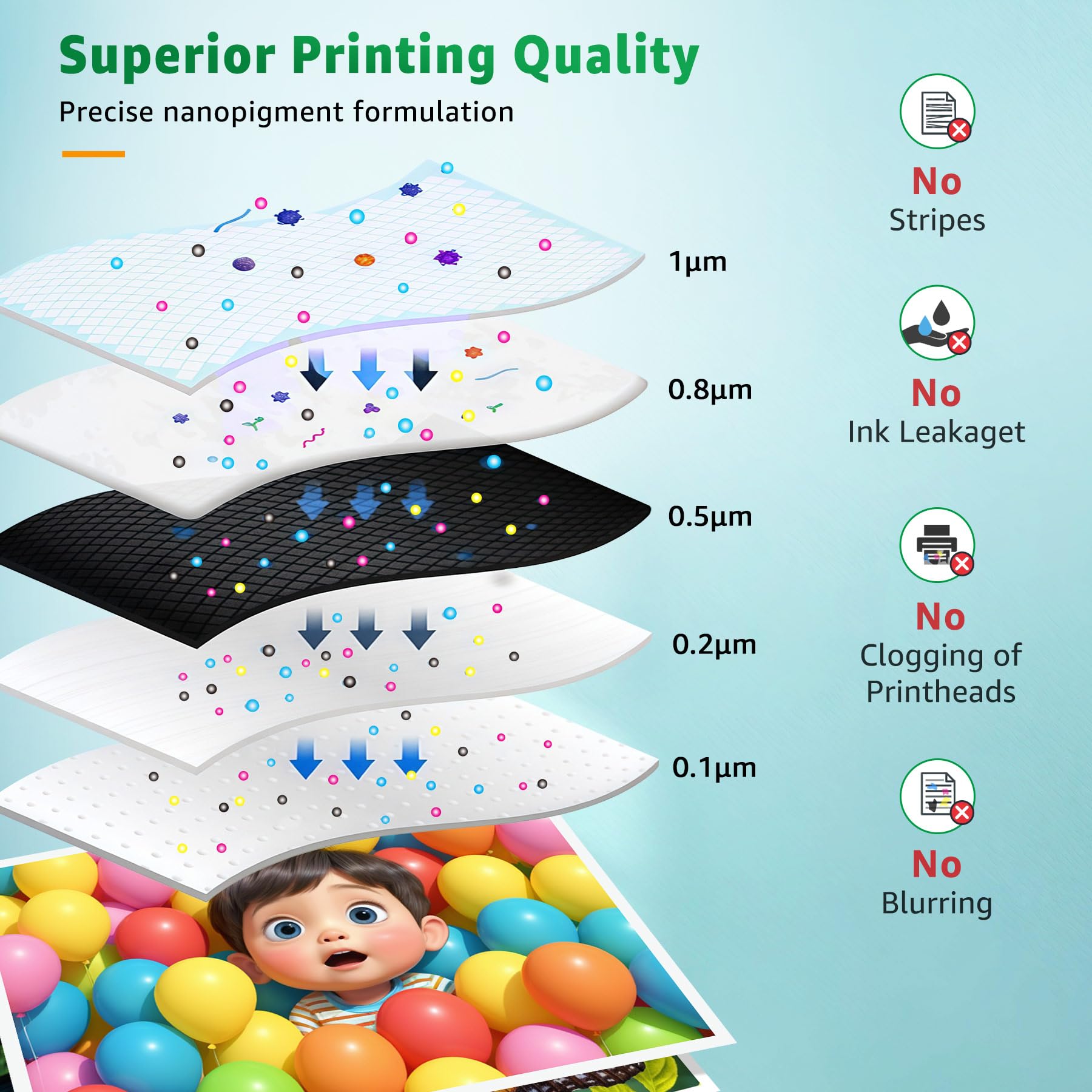 Tinta 950XL 951XL Compatibles con HP 950XL HP 951XL Recambio para Uso con HP Officejet Pro 8600 8610 8615 8620 8100 8625 8630 276DW 251DW (Paquete de 4) - 5