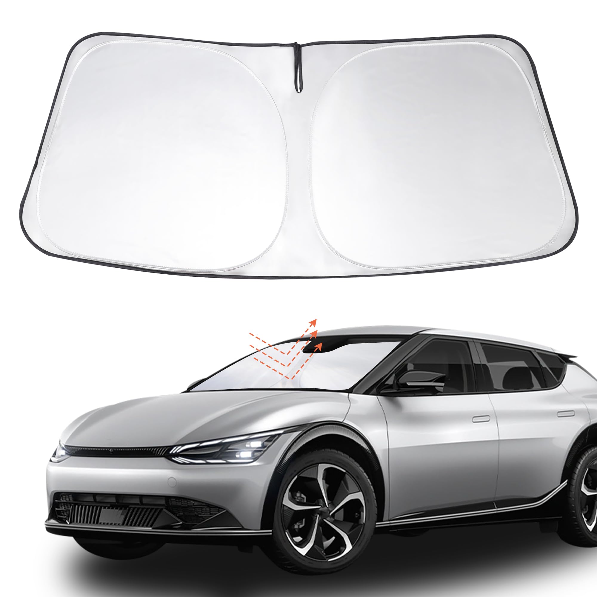 Windshield Sun Shade Sunshade for 2022-2025 2026 Kia EV6