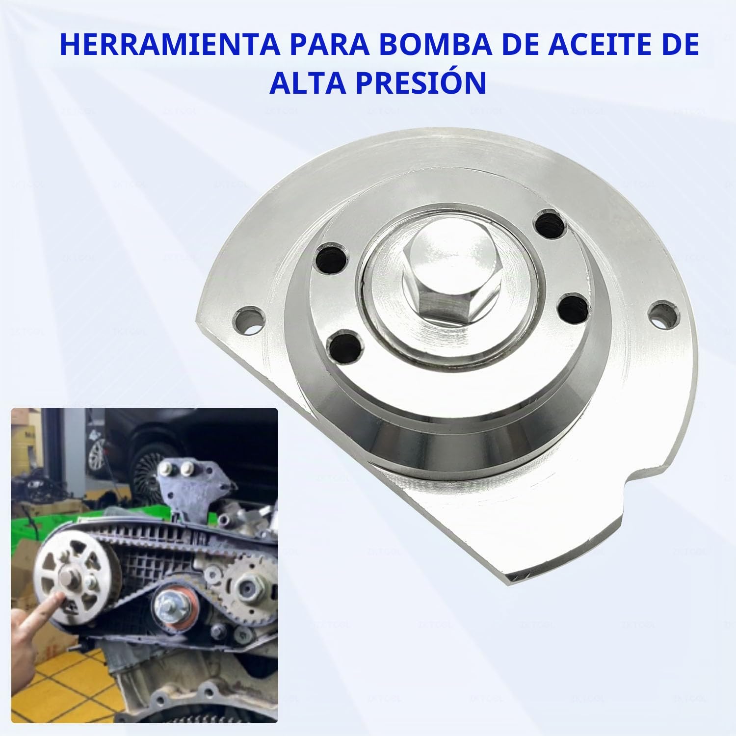 ZKTOOL Kit de Herramientas de Sincronización de Bloqueo del Árbol de Levas Adecuado para Diésel Land Rover Jaguar Aurora 2.0T, Equivalente a OEM JLR-303-1631, JLR-303-1630, JLR-303-1625