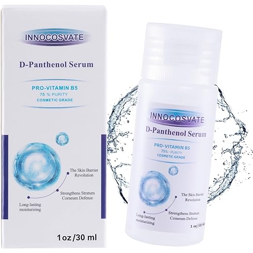 D-Panthenol Liquid (1oz) - 75% Concentrate, Pro-Vitamin B5 for DIY Skin Care, Hair & Nail Serum Formulations