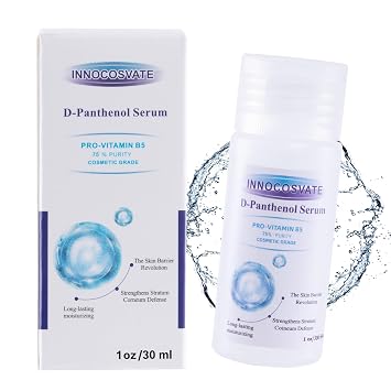 D-Panthenol Liquid 1oz - 75% Concentrate, Pro-Vitamin B5 for DIY Skin Care, Hair & Nail Serum Formulations