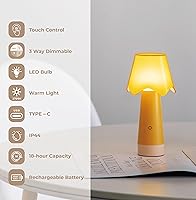 Vista 2 de Owlpack Fungo Lámpara LED Inalámbrica con Regulador Ajustable - Rosa