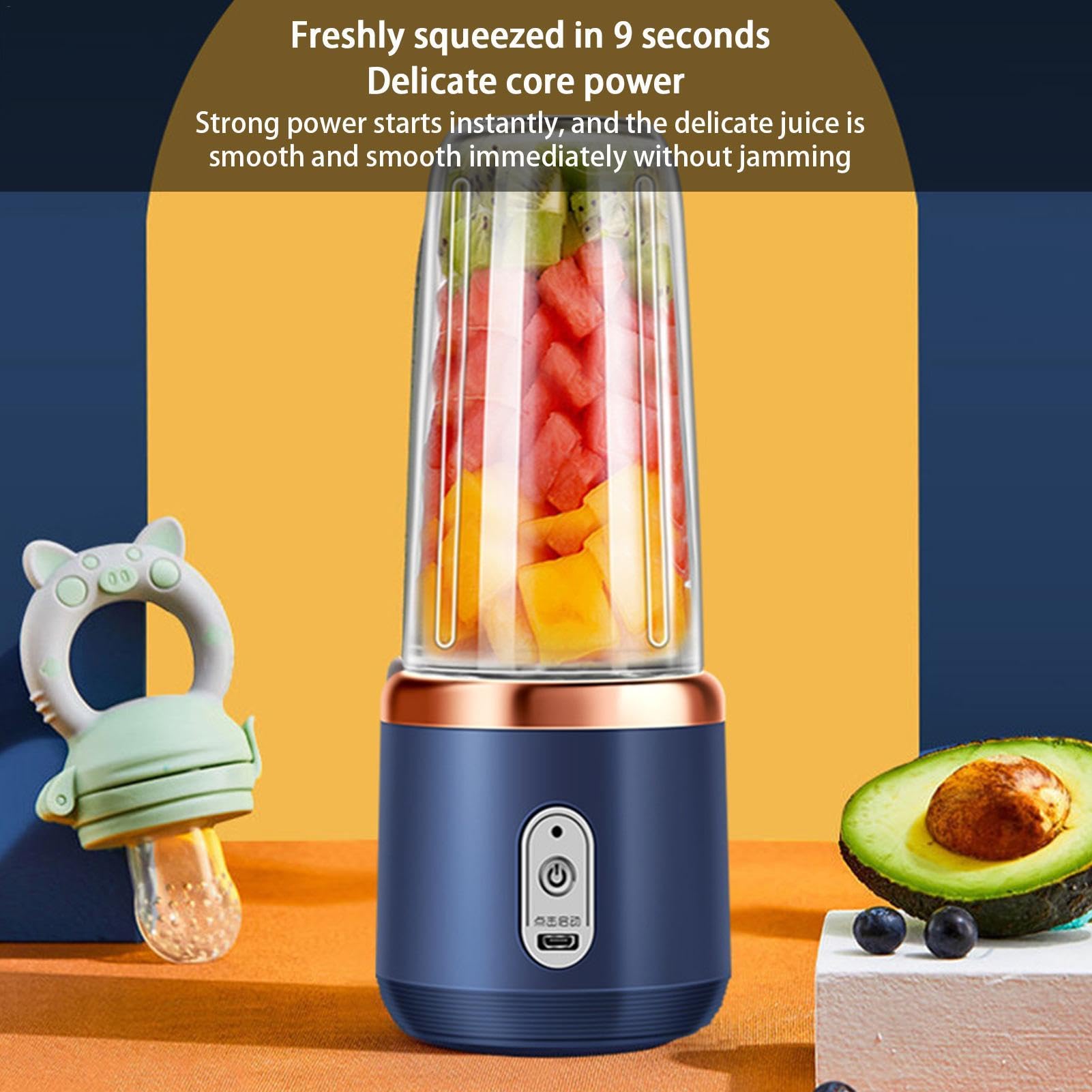 Mini Blender Portable Rechargeable, Mixeur Parfait Pour Préparer