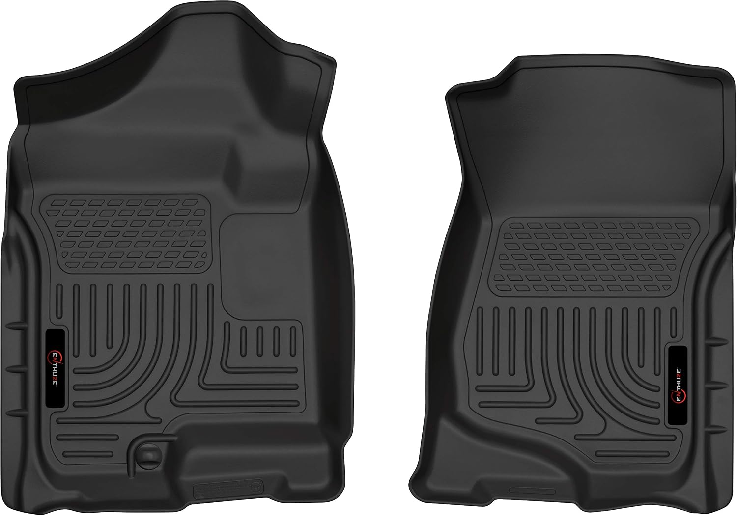 Enthuze Front Floor Liners for 2007-2013 GM 1500, SUV, Suburban 2500