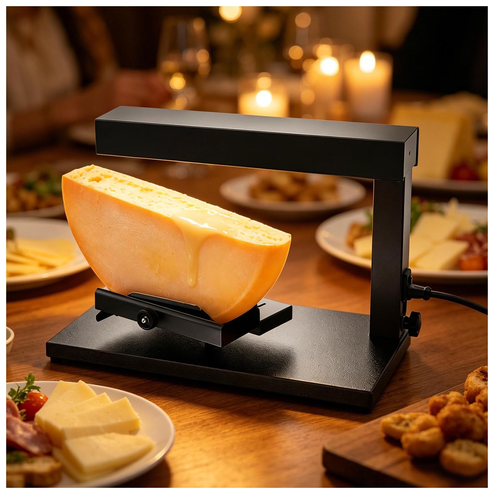 Liuyunfeigl 110V Commercial Electric Raclette Cheese Melter