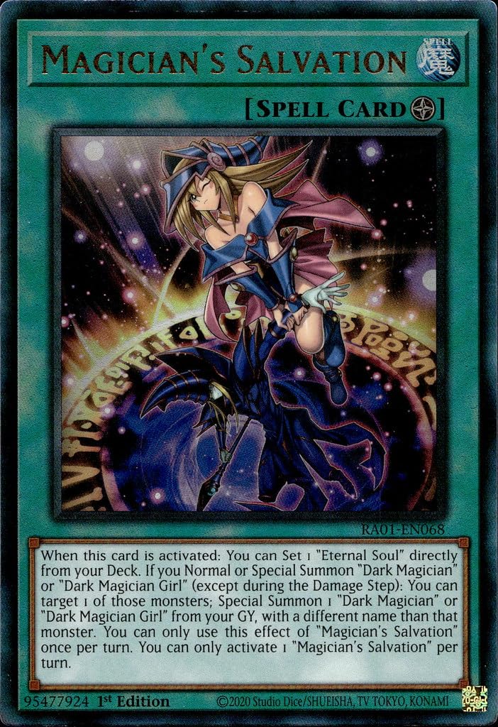 Amazon.com: Magician's Salvation (PUR) - RA01-EN068 - Prismatic