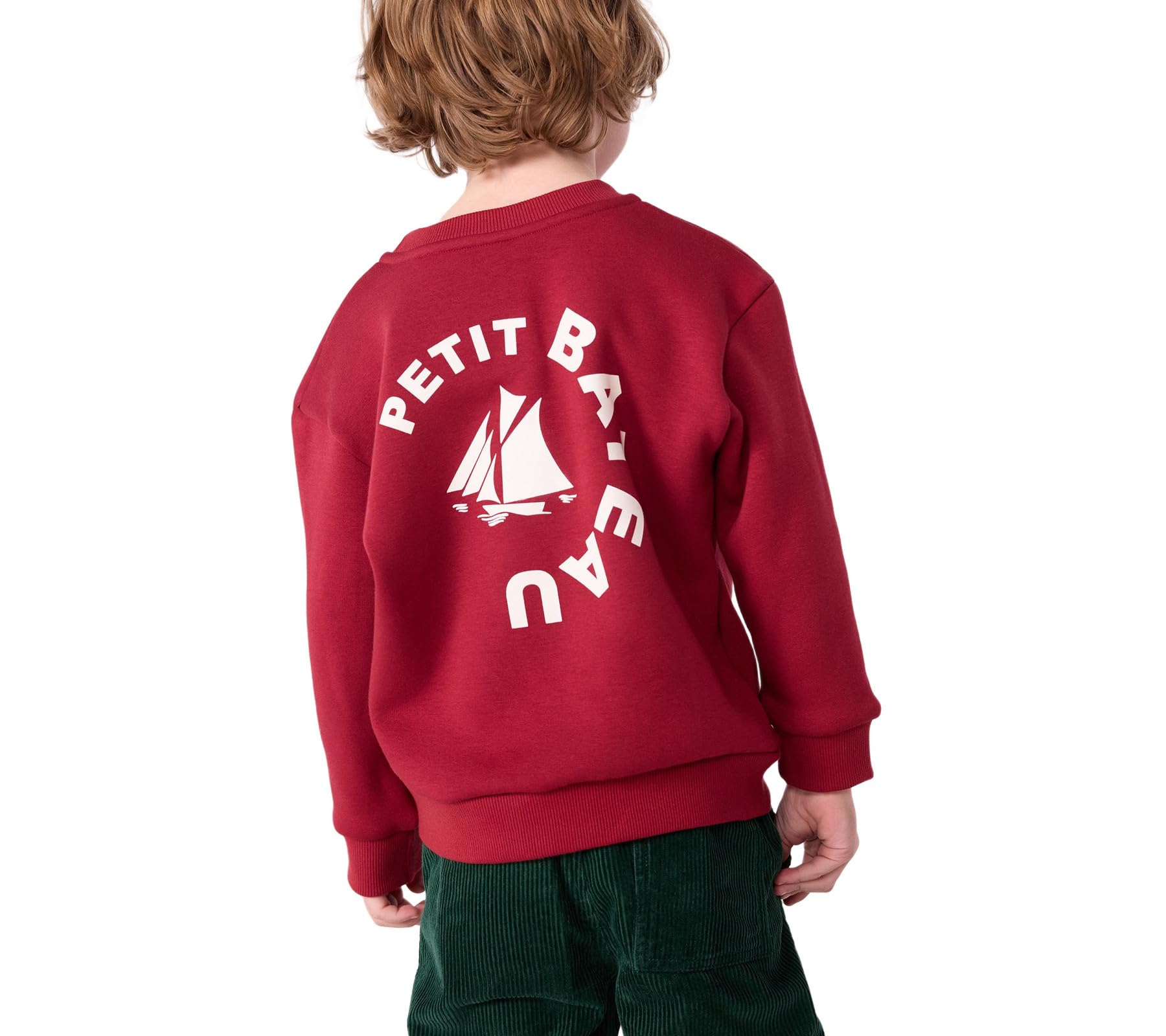 Petit Bateau Bluza dziecięca z gładkiej bawełny