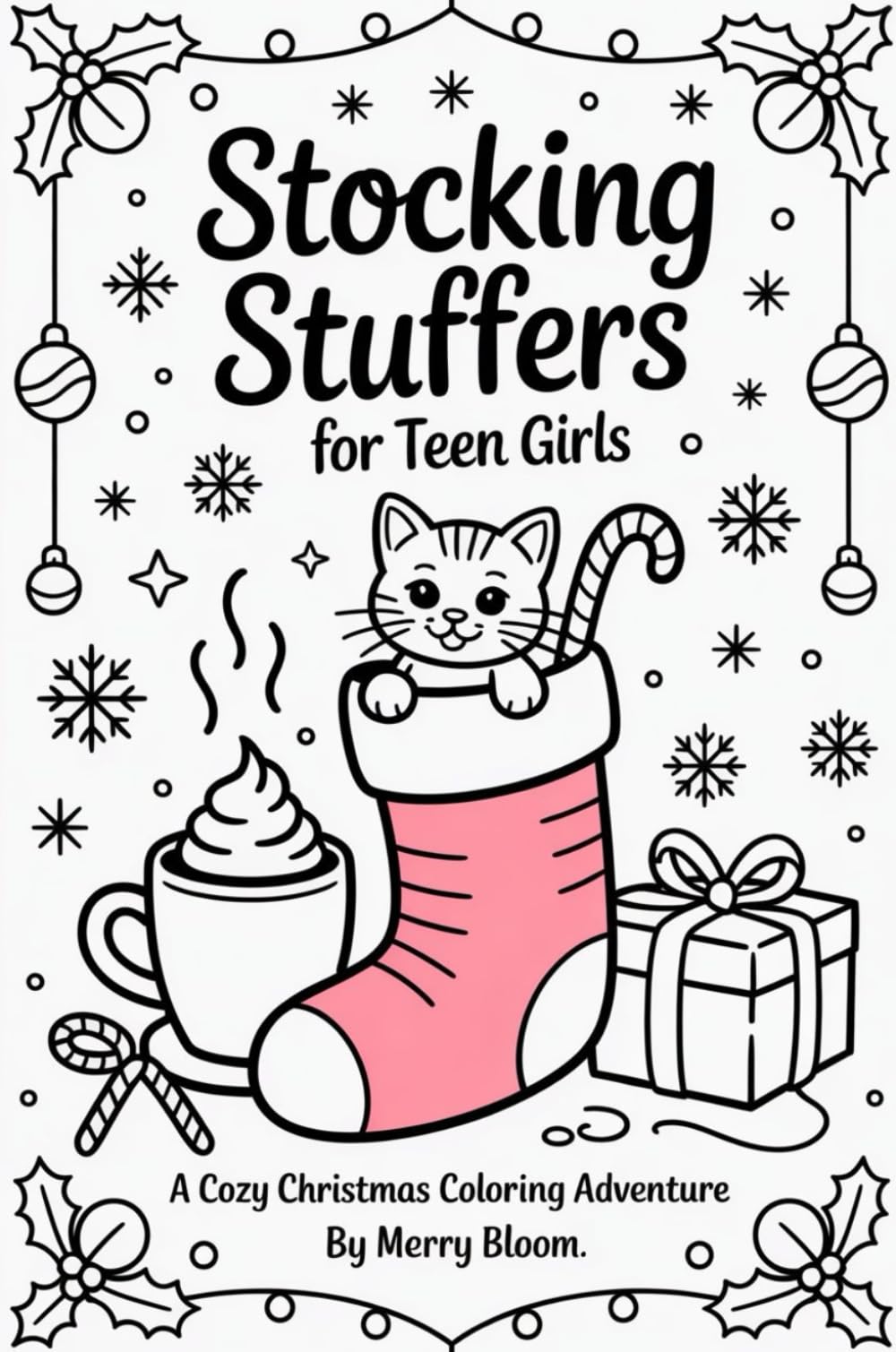 Stocking Stuffers for Teen Girls: A Cozy Christmas Coloring Adventure