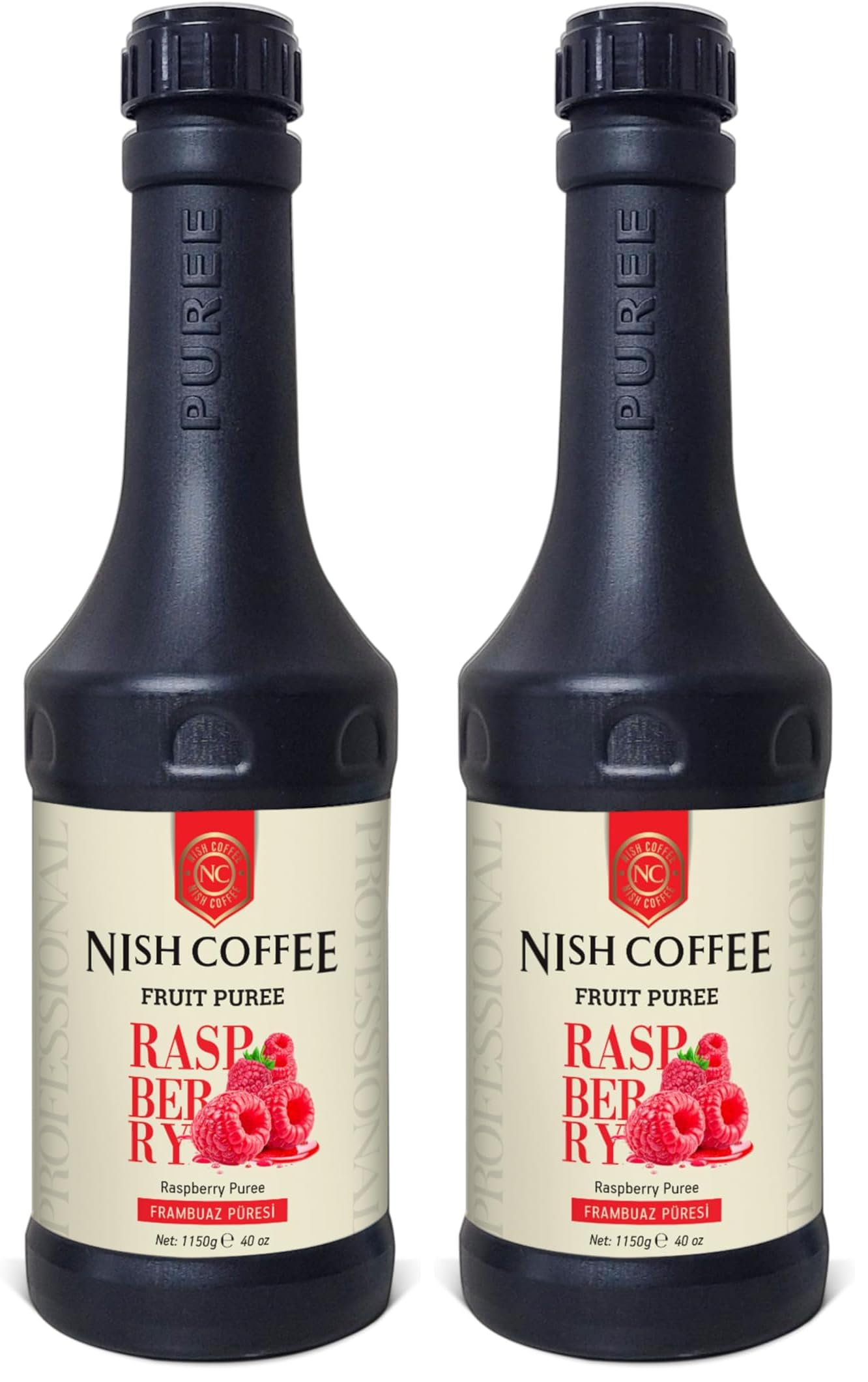 Nish Frambuaz Aromalı Püre Sos 1150 Gram (2 paketi)