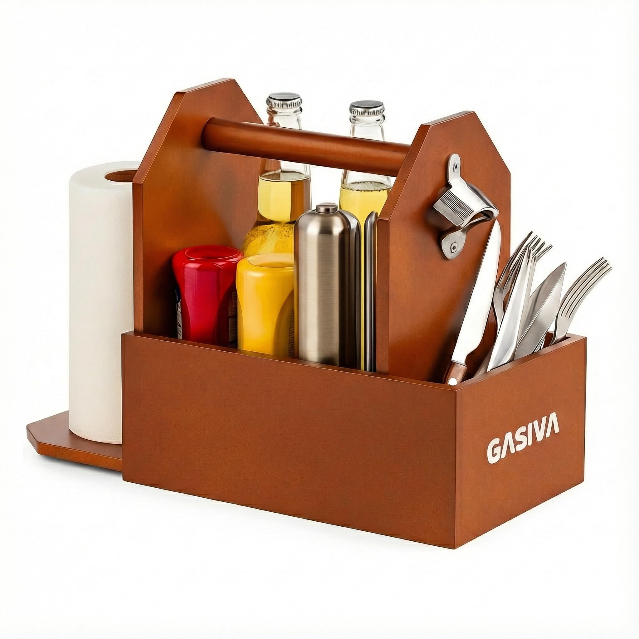 Amazon.com : Grill Caddy for Outdoor Grill with Paper Towel Holder