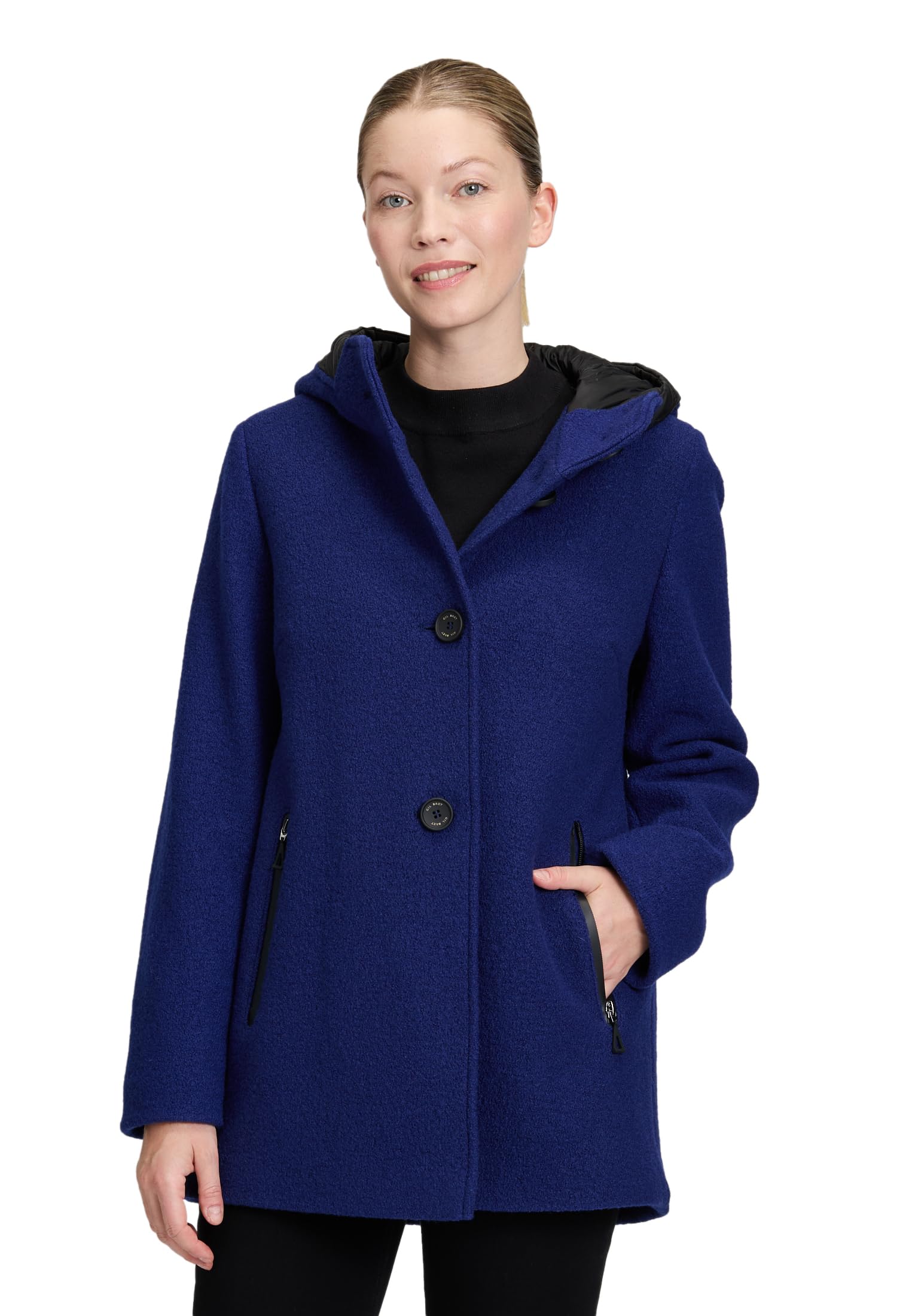 Gil Bret Damen Wolljacke mit Kapuze
