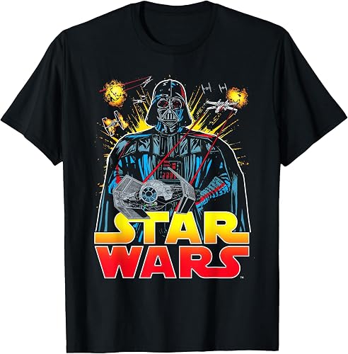 Star Wars Young Men's Ancient Threat T-Shirt, Black, X-Large