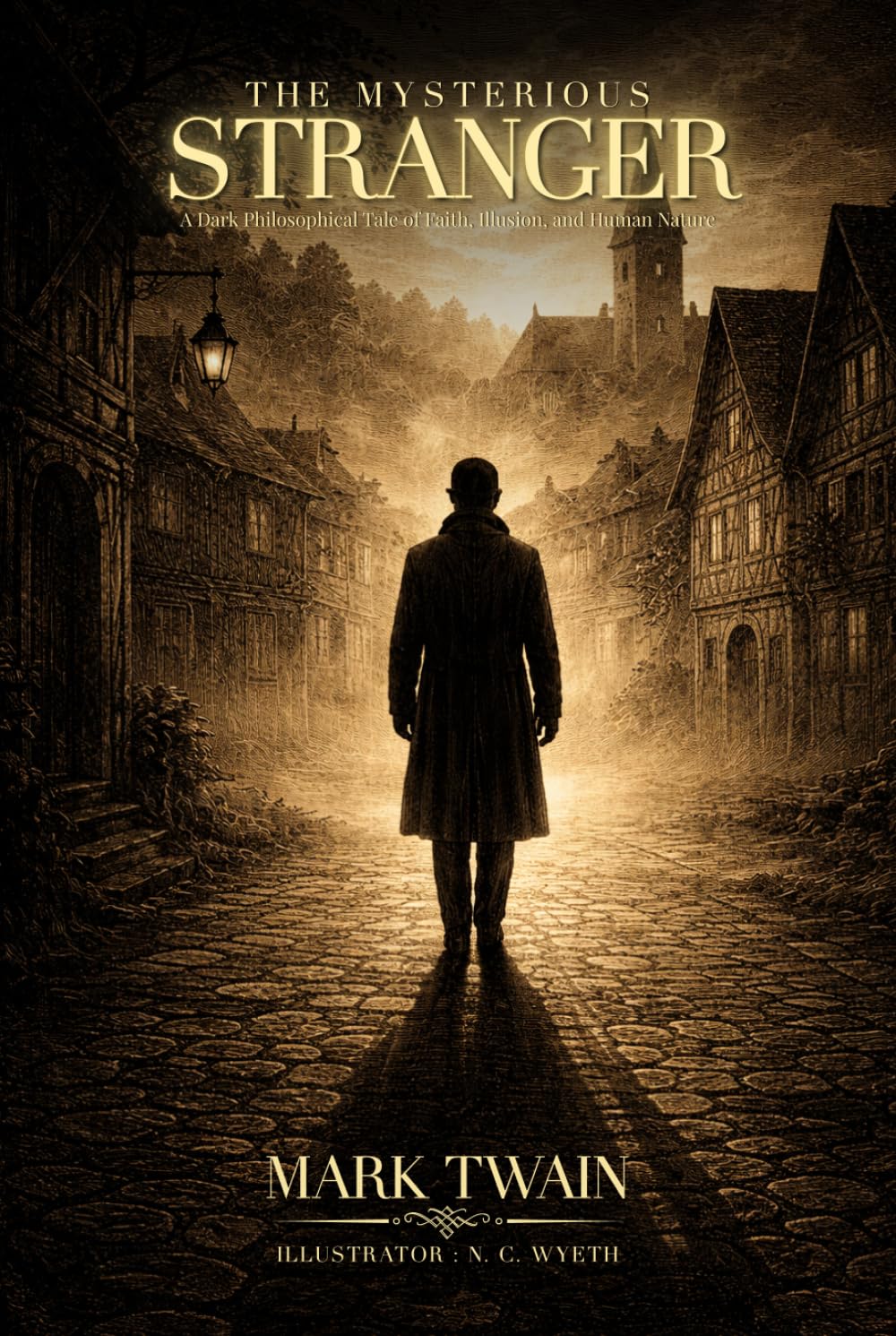 The Mysterious Stranger : A Romance A Dark Philosophical Tale of Faith, Illusion, and Human Nature: Annotated Edition