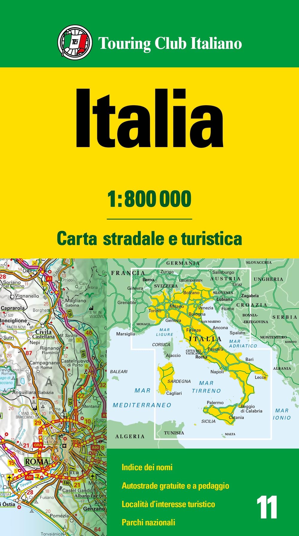 Italia 1:800.000: 11 - 4