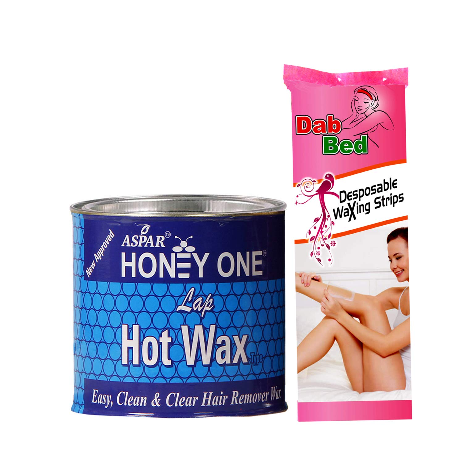 Aspar® Honey One Hot Wax 600gm For Hair Removal With 40pc Professional wax Strips for women (B07NF5ZKD7) Amazon Price History, Amazon Price Tracker