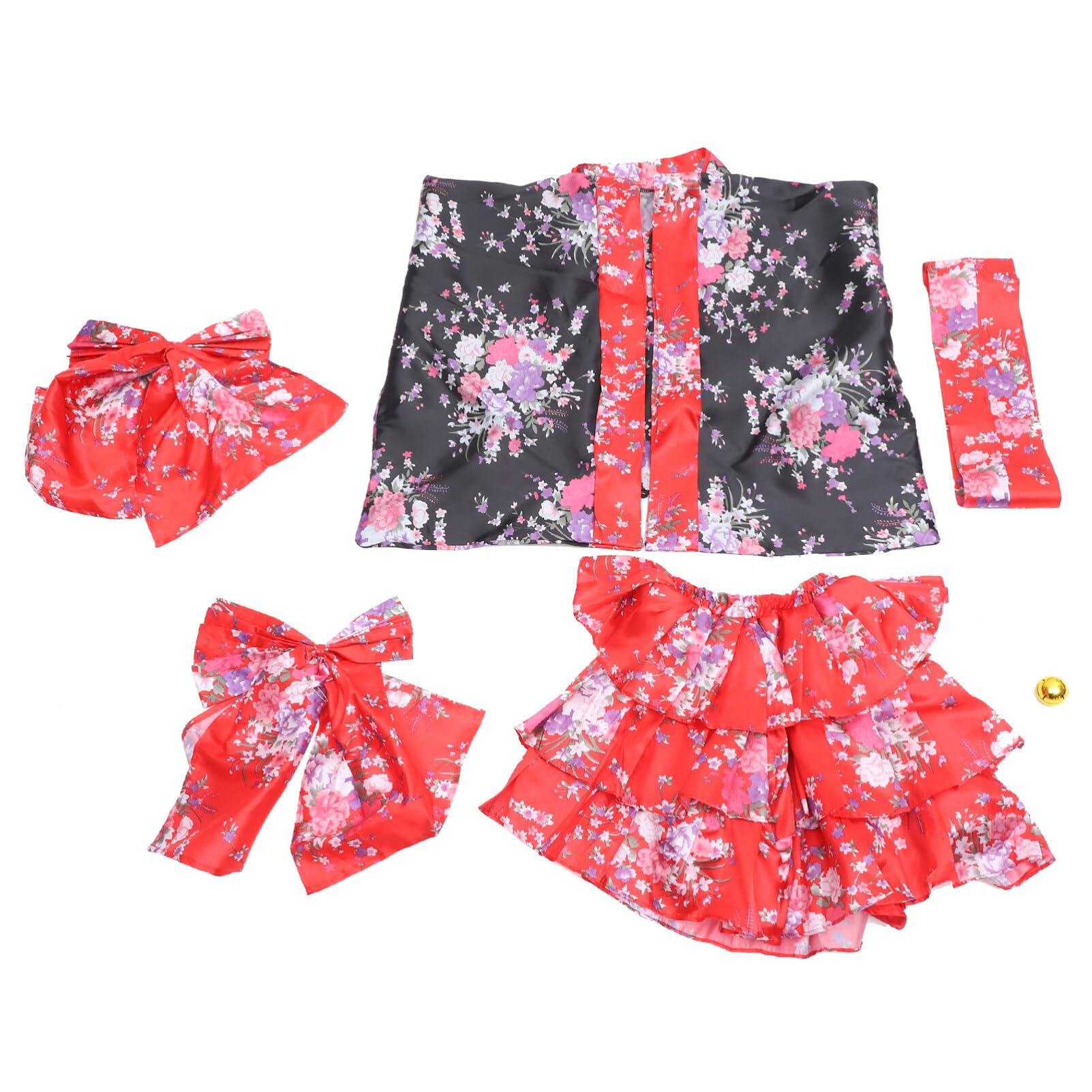 VALICLUD Kimonos Japoneses Tradicionales para Mujer Kimono Cosplay Disfraz de Vestir Japonés Vestidos de Cosplay