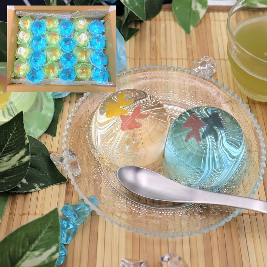 Amazon.co.jp: 【あわしま堂】金魚ゼリー24個入 個包装 手土産