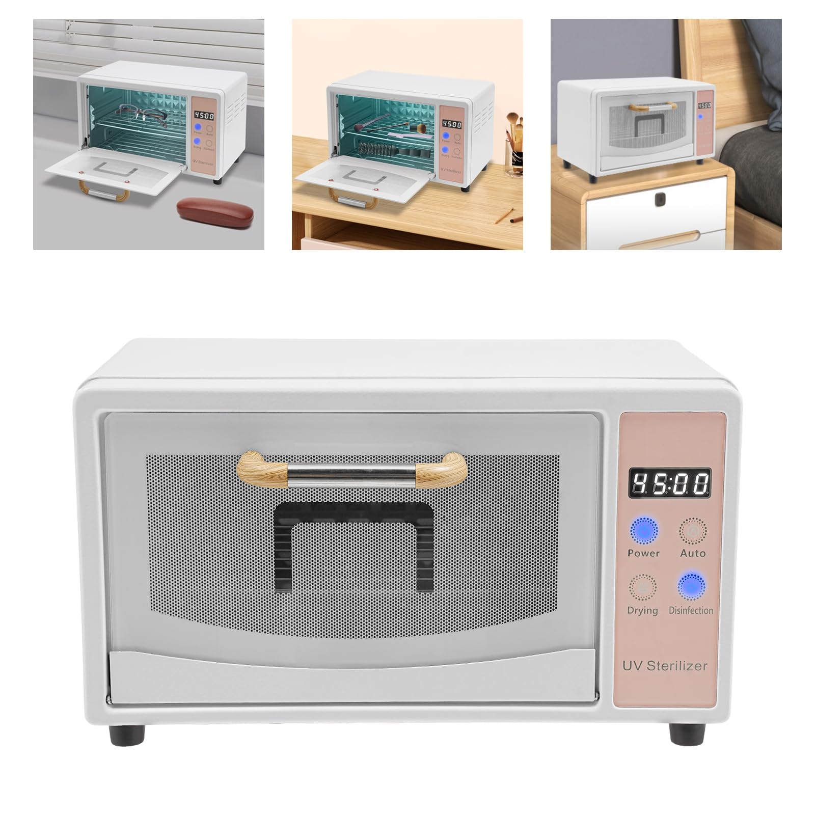 Disinfezione UV 160W Sterilizzatore Multifunzione Sterilizzatore Manicure Sterilizzatore UV Strumenti per Unghie Sterilizzatore Sterilizzatore Sterilizzatore a caldo secco ad alta temperatura