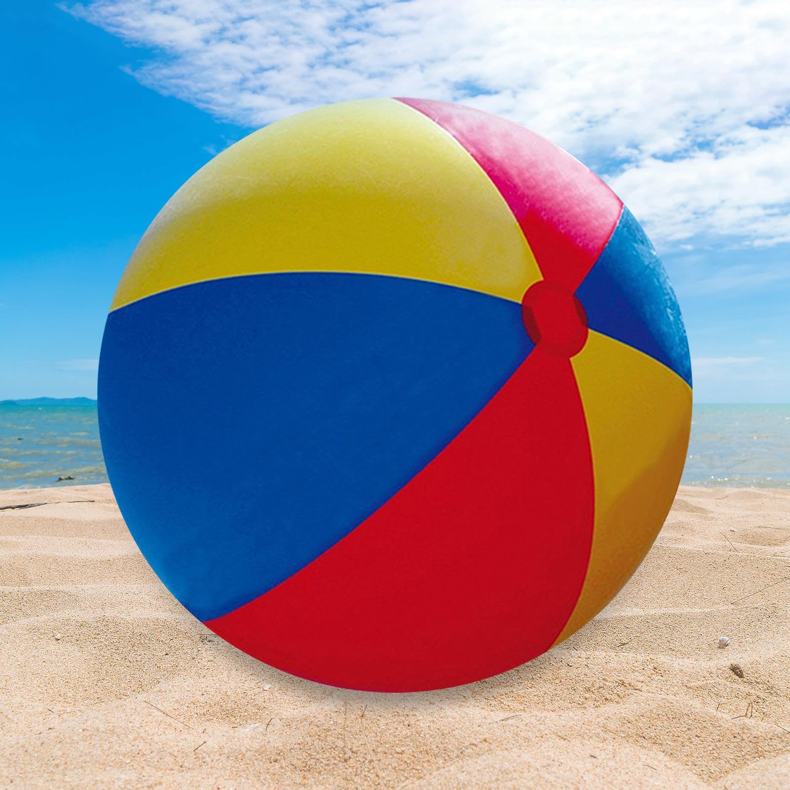 Pallone da Spiaggia Gonfiabile, attività All'aperto, Gadget per Feste per Bambini E Adulti