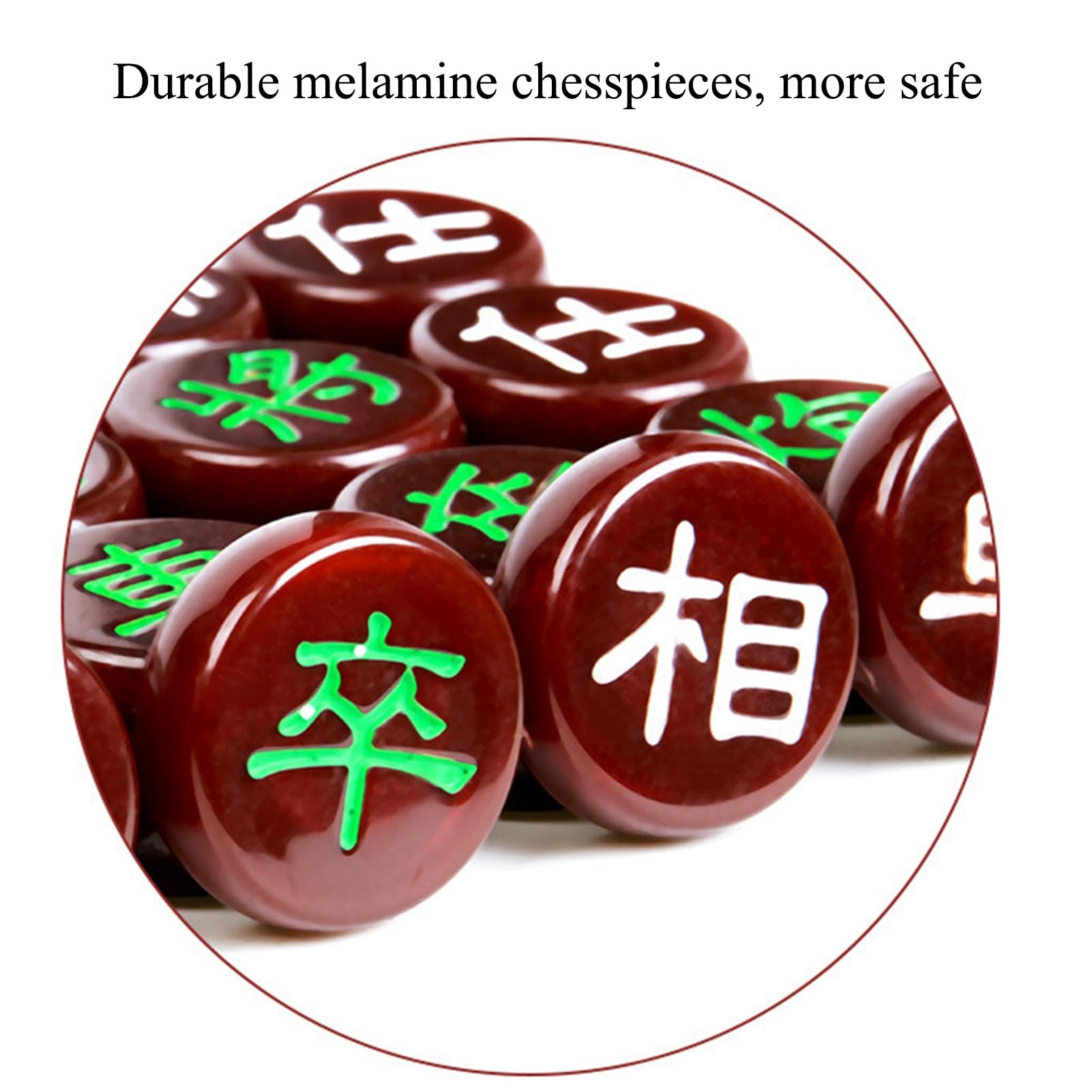 Juego de ajedrez Chino magnético con Tablero de ajedrez Plegable y Piezas de Juego de melamina Juego de Mesa de Viaje Xiangqi Juegos de Estrategia educativos Tradicionales