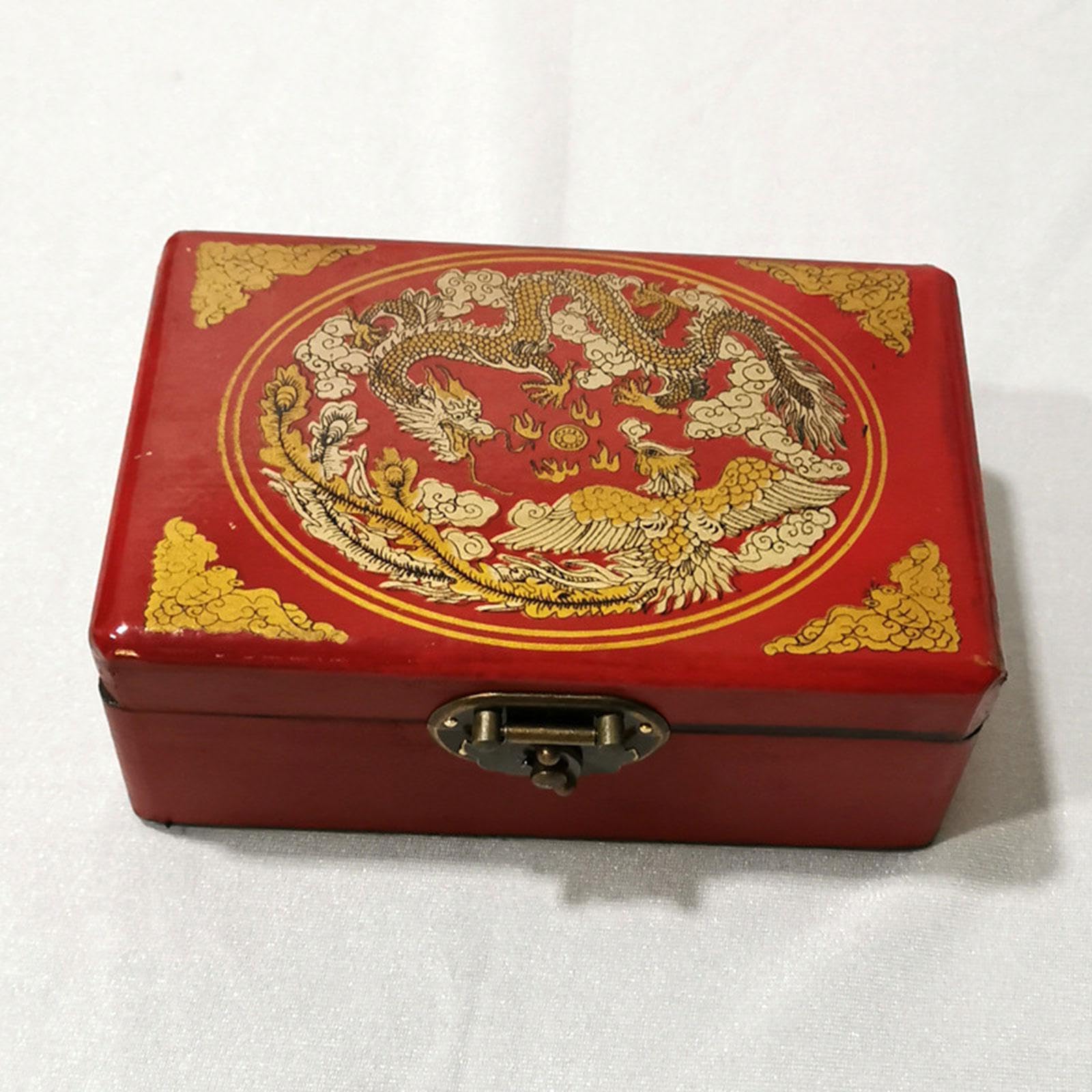 Chinesisches Mahjong mit Tragetasche, Unterhaltungsspiel für Erwachsene, Klassisches Brettspiel für Familienfeiern Und Partys, 16,8 cm x 11,5 cm x 6,5 cm