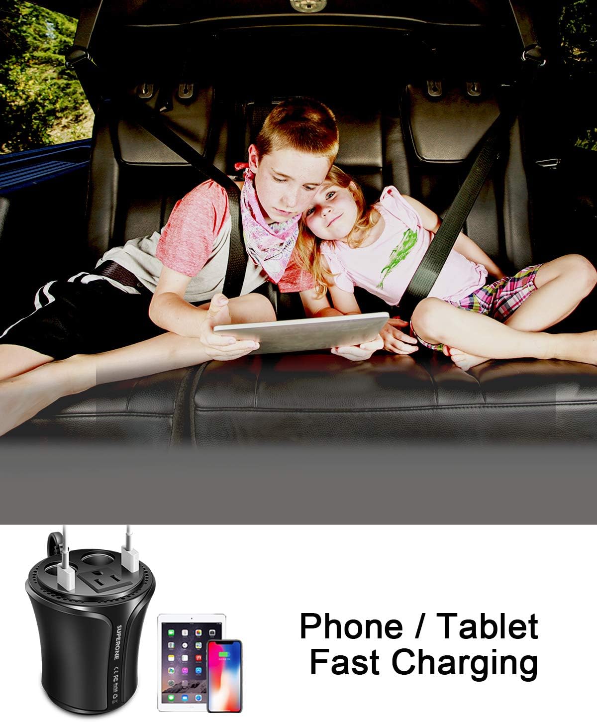 SUPERONE 150W Car Power Inverter - Image 10