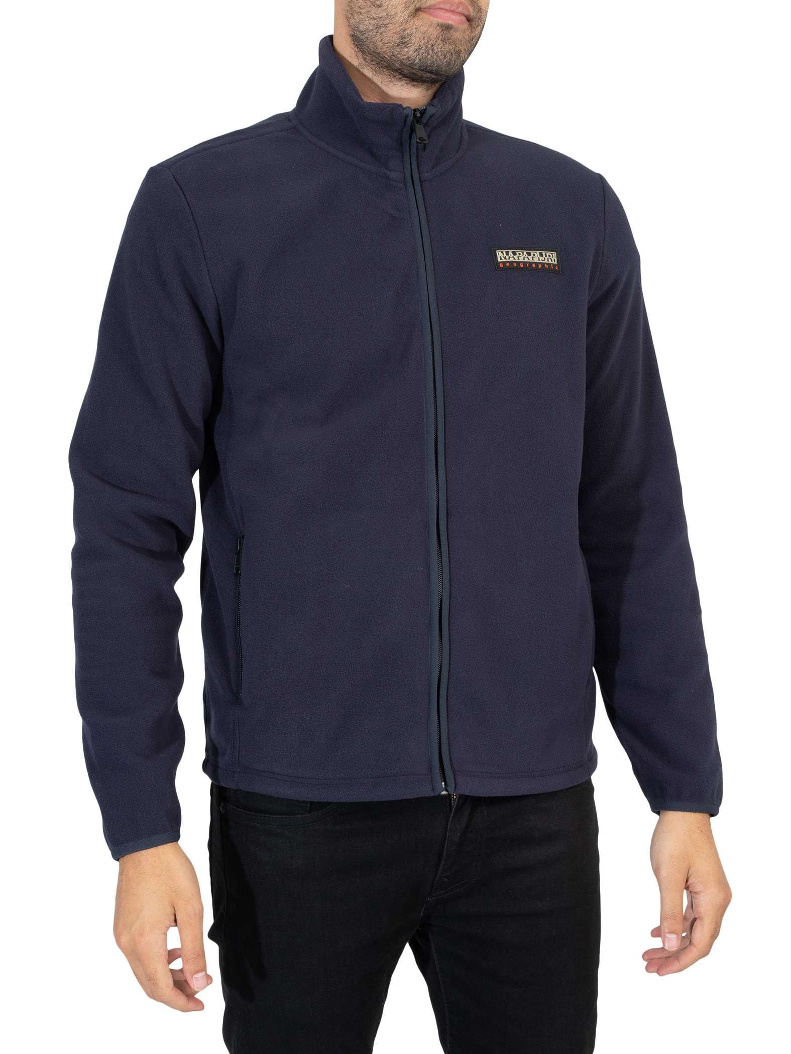 Napapijri Men's T-Iaato Fleece, Blue Marine