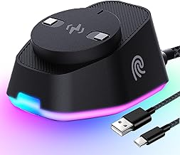 Charging Dock for Logitech Mouse G Pro X Superlight Wireless GPW1 2 G502 G502X Lightspeed G502X Plus G502 Hero G703 G703 Hero G903 G903 Hero G403 Logi Gaming Charger RGB Lights